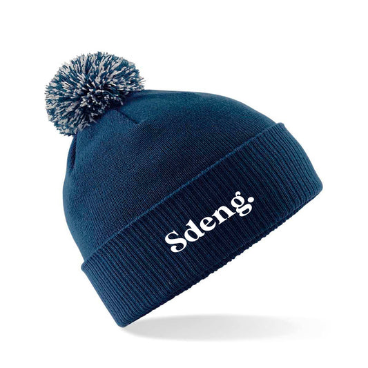 Winter Cap PonPon Navy Sdeng