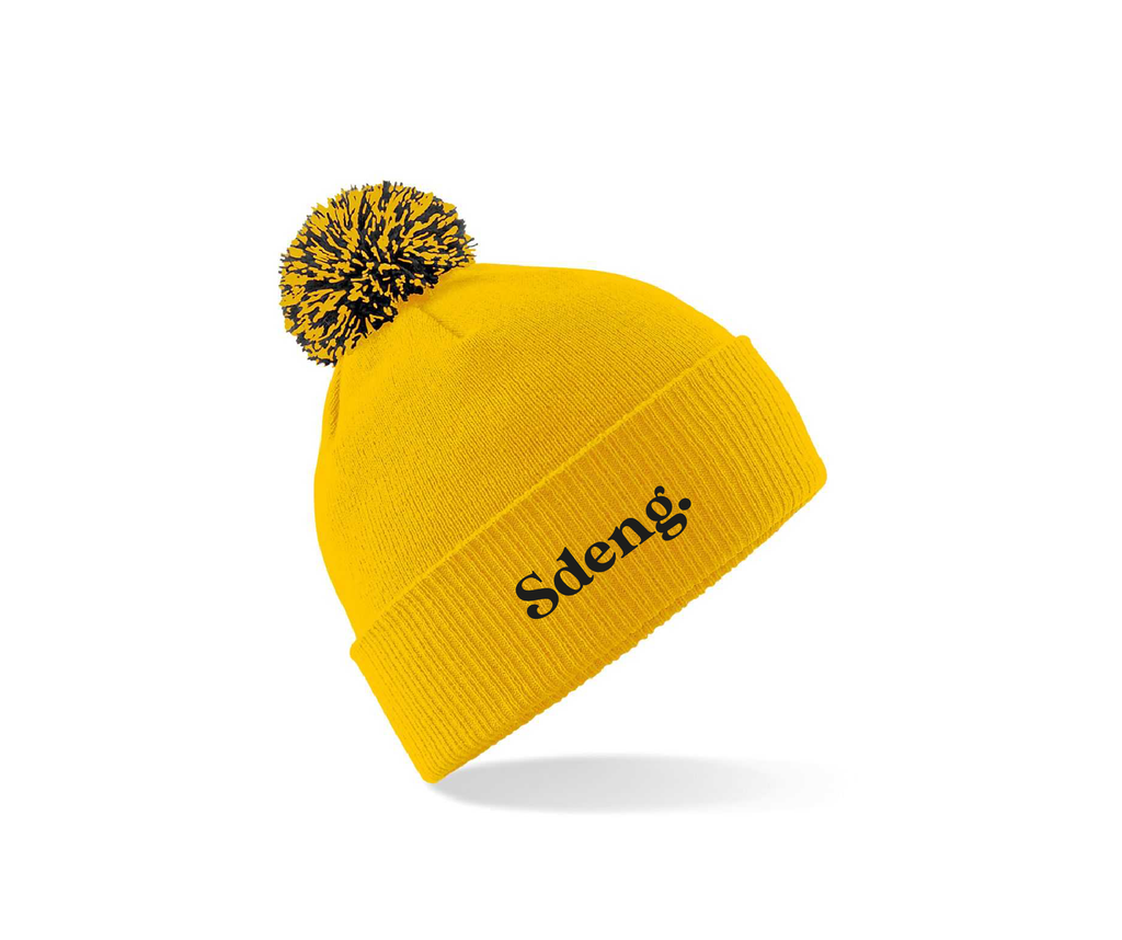 Winter Cap PonPon Gold Sdeng
