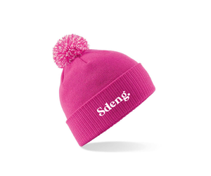 Winter Cap PonPon Rosa Sdeng