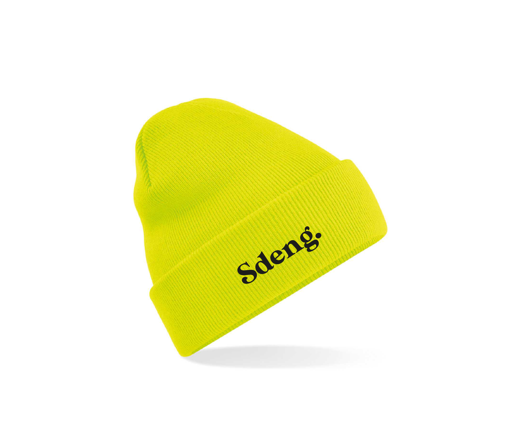 Winter Cap Sdeng Giallo Fluo