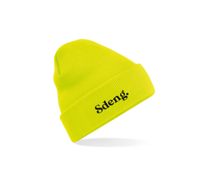 Winter Cap Sdeng Giallo Fluo