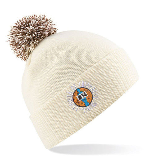 Winter Cap PonPon Panna - Personalizzato