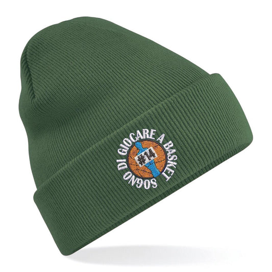 Winter Cap Verde militare - Personalizzato